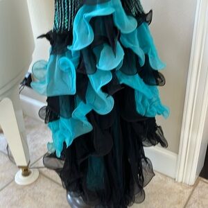 La Femme Paris Chiffon ball gown 2